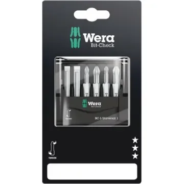 Wera 6 Pieces, Phillips, Pozidriv - 05073635001 product image