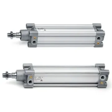Camozzi Pneumatic Piston Rod Cylinder - 63MP2C050A0050, 50mm Bore, 50mm Stroke, 63 Series, Double Acting product image