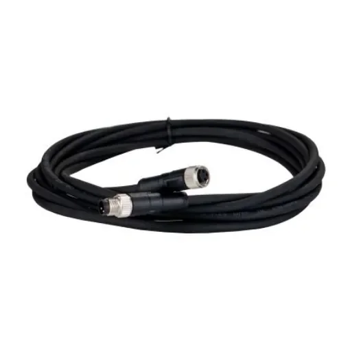 RS PRO Straight Male 3 way M8 to Straight Female 3 way M8 Cable, 3m - 2825444 product image