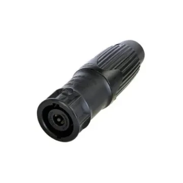 Neutrik, NLT8MX IP50 Black Tab Industrial Power Socket, Rated At 30A, 250 V ac - NLT8MXX-BAG product image