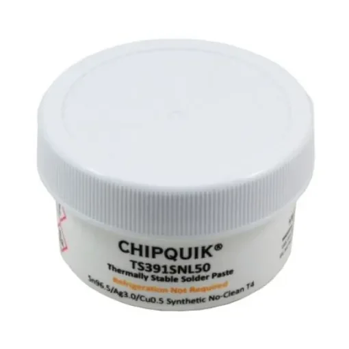 CHIPQUIK Thermally Stable Solder Paste Lead Free Solder Paste, 50g Jar - TS391SNL50 product image
