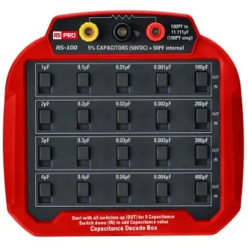 RS PRO Capacitance Decade Box - 286394 product image