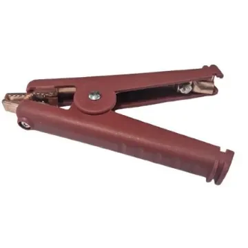 RS PRO Crocodile Clip Crocodile Clip Connection, Copper Contact, 300A, Red - 286446 product image