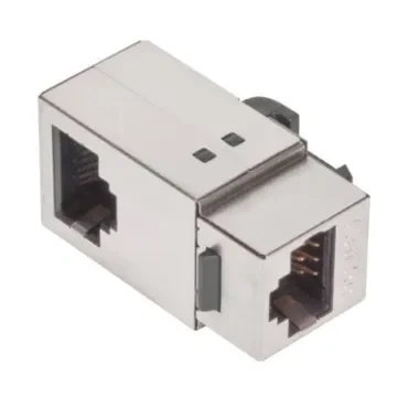 L-Com TDG Series Single-Port RJ45 Ethernet Coupler, Cat5e, Shielded - TDG1026KCS-R5E product image