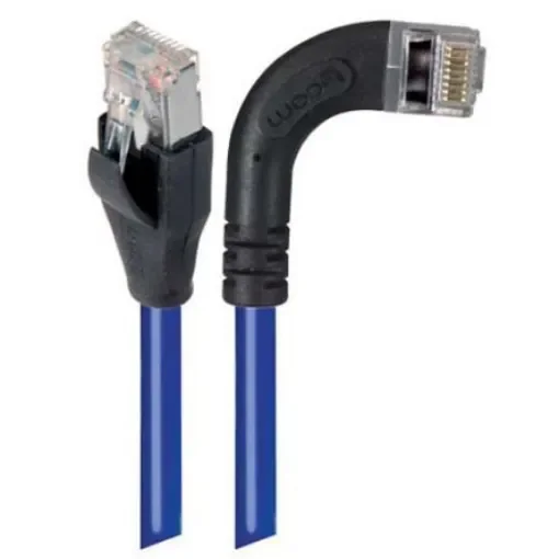 L-ComTRD, 2m Cat6, Blue RJ45 to Male RJ45 Male, Copper Braid Shielded, Terminated PVC Sheath - TRD695SRA7BL-2 product image