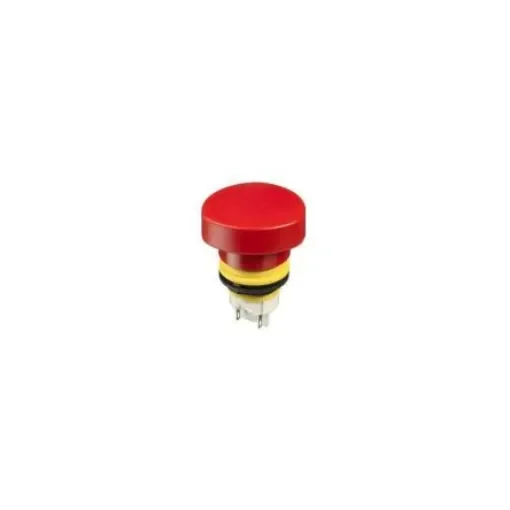 APEM EC Series Series Emergency Stop Push Button, 22mm Cutout, Single Pole Normally Closed, IP65 - EC-BTT-F-002-A product image