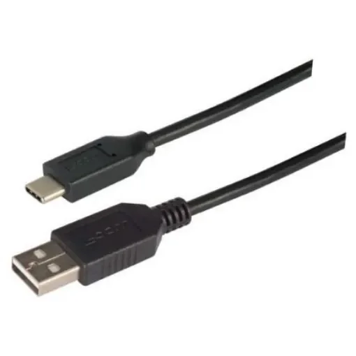 L-Com USB 2.0, Male USB A to Male USB C, 500mm - CAU2CA-05M product image