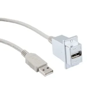 L-Com USB 2.0, Male USB A to Male USB A, 120in - ECF504-120AAS product image