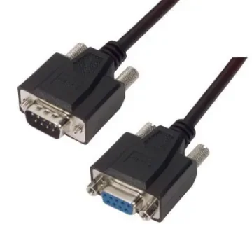 L-Com Male DB9 to Female DB9 Cable assembly, 10ft PVC - CSMNB9MF-10 product image