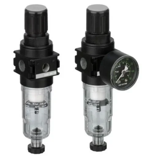 EMERSON ? AVENTICS PR1 Filter Regulator, 5µm, G 1/4, Semi Automatic, 16 bar, 0821300759 product image