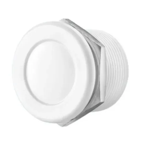 RS PRO Illuminated Piezo Switch, Momentary (NO), SPST, IP69, Flexible Wire, 0.2A, -20 to 70°C White - 15000512-20 product image
