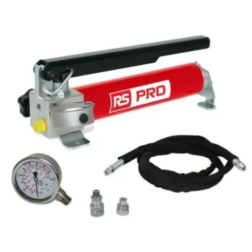 RS PRO Two Speed, Hydraulic Hand Pump, 0.5L, 18.5mm Cylinder Stroke, 700bar - 927020122 product image