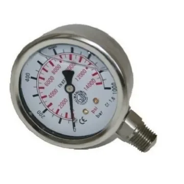 RS PRO G 1/4 Analogue Analogue Positive Pressure Gauge 1000bar Bottom Entry 63mm Outside Diameter - 830000100 product image