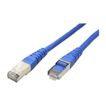 Roline21.15, 7m Cat6, Blue RJ45 to Male RJ45 Male, S/FTP Shielded, Terminated PVC Sheath - 21.15.1374 product image