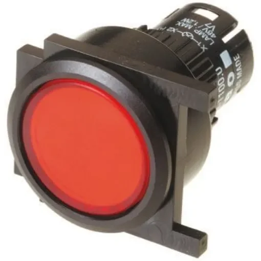 EAO Red Momentary Push Button Head, IP65 - 61-1100.0, 61-9642.2, 61-9933.0 product image