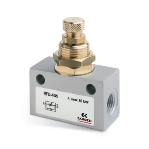 Camozzi RF Non Return Valve G 3/8 Female Inlet, G 3/8 Male Outlet, 10bar - RFU 467-3/8 product image