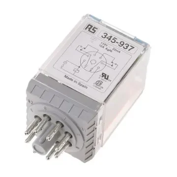Releco Plug In Power Relay, 115V ac Coil, 10A Switching Current, DPDT - C2-A20X / AC 115V product image