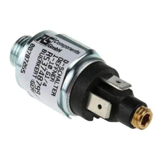 Burkert Type 1045 Series Pressure Sensor, 1bar Min, 10bar Max, NC Output, Differential Reading - 787265 product image