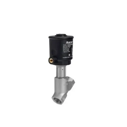 EMERSON ? ASCO Angle Seat type Pneumatic Actuated Valve, G 1/2in to G 1/2in, 16 bar - E290D0250DA0000 product image