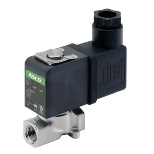 EMERSON ? ASCO Solenoid Valve G256C146S1V01F1, 2 port(s) , NC, 24 V, 1/8in product image