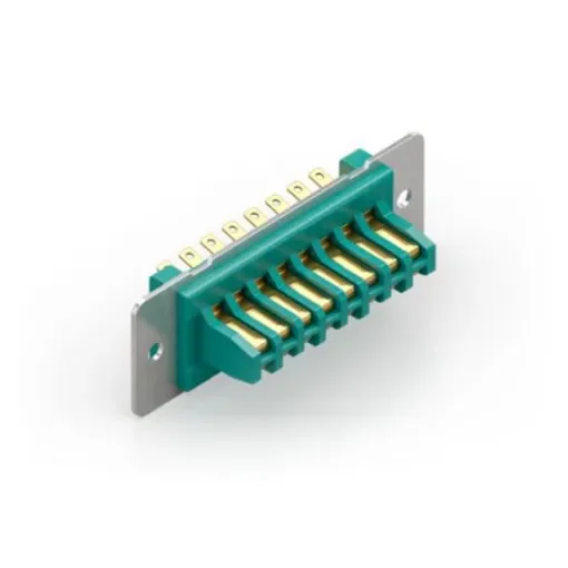 RS PRO 4.70mm Pitch Rack and Panel Connector Backplane Connector, Male, Straight, 16 Row, 16 Way - LMRP16DP product image