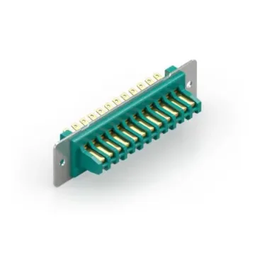 RS PRO 4.70mm Pitch Rack and Panel Connector Backplane Connector, Male, Straight, 24 Row, 24 Way - LMRP24DP product image