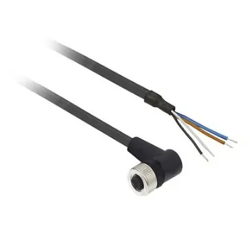 Telemecanique Sensors Straight Male 4 way M12 to Unterminated Cable assembly, 15m - XZCP1241L15 product image