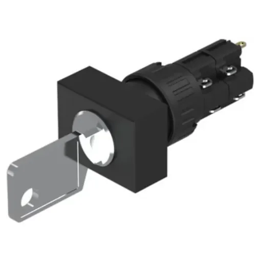 EAO Pushbutton Actuator for Use with Switching Devices - 51-496.025D2F product image
