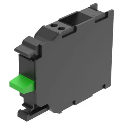 EAO Series 45 Series Push Button Switch, Slow Make, Front, DPST, 500, IP20, IP40 - 45-313.1X40 product image