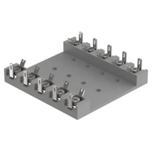 EAO, Series 02 Terminal Plate Empty for use with Fitting With Series Resistors - 02-912.3 product image
