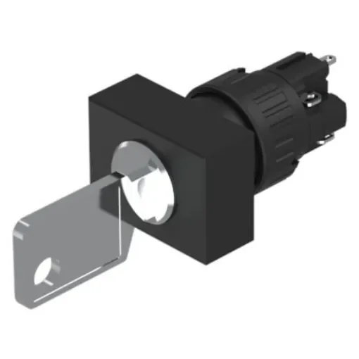 EAO Pushbutton Actuator for Use with Switching Devices - 51-195.025D2F product image