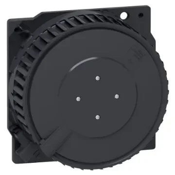 Schneider Electric Black Blanking Cover, Square Face Slat, 223 x 223 x 90mm - NSYCVF550M24FB product image