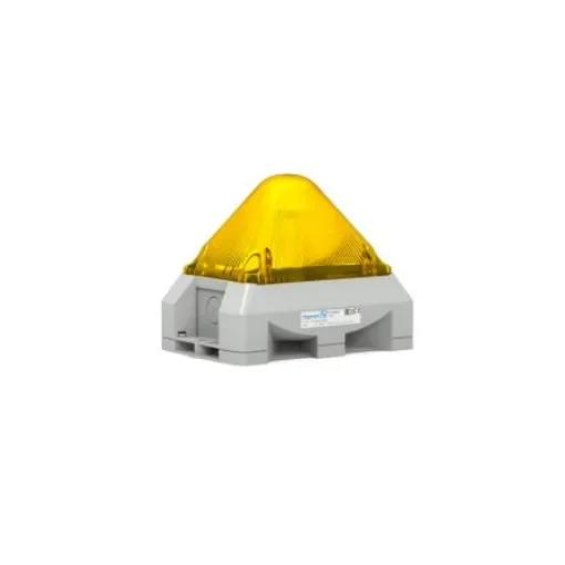 Pfannenberg PY X Series Yellow Beacon, 24 V ac/dc, IP66, Free Mount, 101dB at 1 Metre - 21554813055 product image