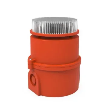 Pfannenberg IS-m Series Amber Beacon, 24 V dc, IP65, Direct Mount, 102dB at 1 Metre - 32035804000 product image