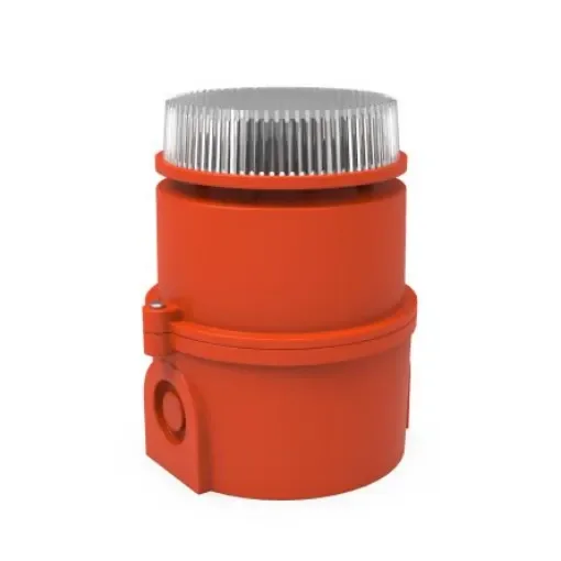 Pfannenberg IS-m Series Amber Beacon, 24 V dc, IP65, Direct Mount, 102dB at 1 Metre - 32035804000 product image