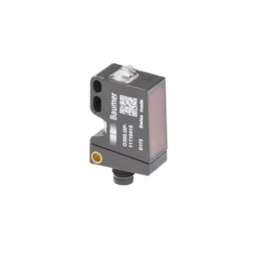 Baumer Retro Reflective Photoelectric Sensor, Rectangular Sensor, 5 m Detection Range - O300.RP-GW1B.72N product image