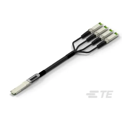 TE Connectivity QSFP28 QSFP28 cable Assembly 16-Position, 2334236-4 product image