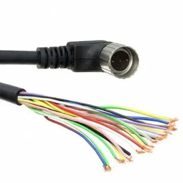 Molex Right Angle Female M23 to Pigtail Actuator/Sensor Cable, 25m - 1200948105 product image