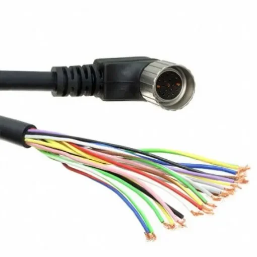 Molex Right Angle Female M23 to Pigtail Actuator/Sensor Cable, 25m - 1200948105 product image