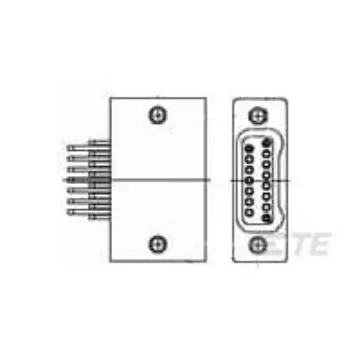 TE Connectivity, Nanonics 25 Way Board Mount Connector ReceptacleWhite, Socket Contacts - 1-1589483-5 product image