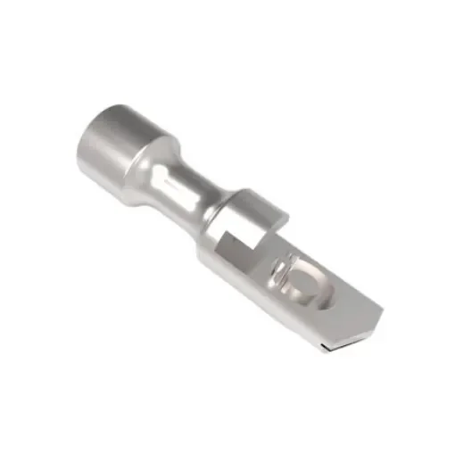 TE Connectivity, AMPOWER Uninsulated, Silver Crimp Pin Connector 4.7AWG, Silver - 53446-1 product image