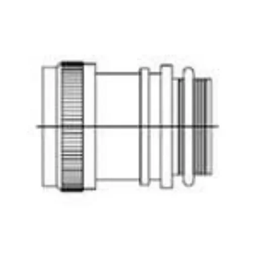TE Connectivity, TXRSize 22 Straight Circular Connector Backshell, For Use With Connectors - 468743-000 product image