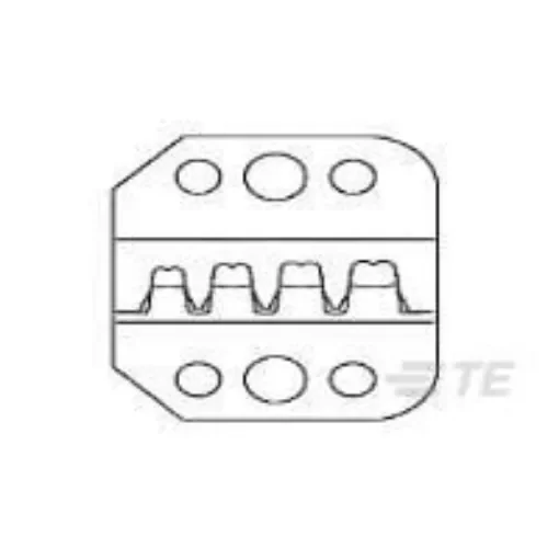 TE Connectivity 58593 Ratcheting Crimp Tool for Hand Crimping Tools - 58593-2 product image