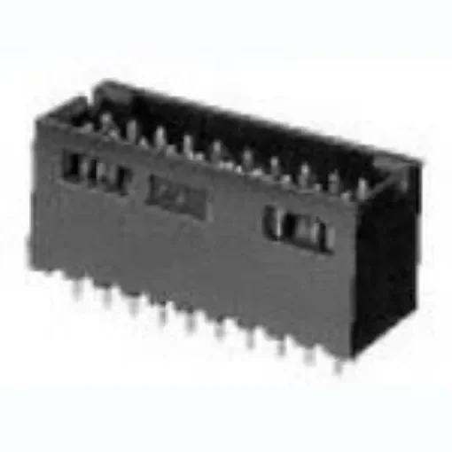 TE Connectivity 1103 Series Vertical Board Mount PCB Header, 24 Contact(s), Unshrouded - 1103168-1 product image