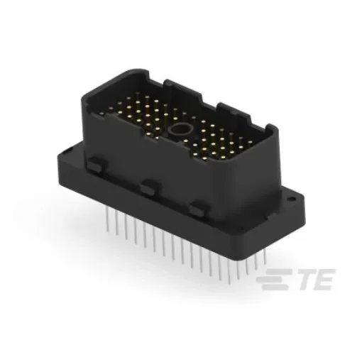 TE Connectivity METRIMATE Series Vertical Board Mount PCB Header, 62 Contact(s), 5mm Pitch, 5 Row(s), Shrouded - 211580-4 product image