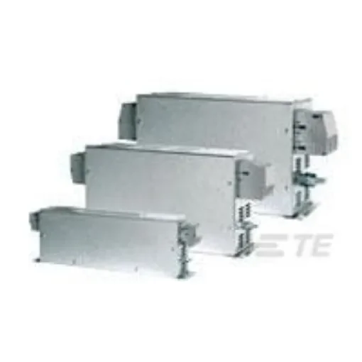 TE Connectivity 75A, 480 V ac Chassis Mount IEC Filter 3-1609091-0, Threaded product image