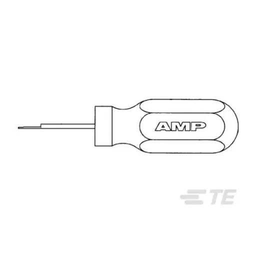 TE Connectivity Insertion & Extraction Tool, AMP Signal Double Lock Series, Contact Removal Tool Contact - 234605-1 product image