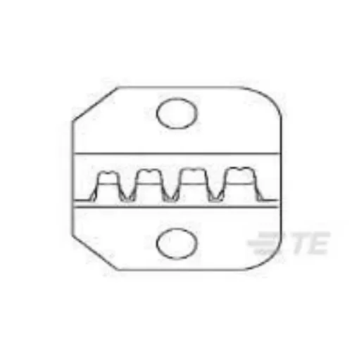 TE Connectivity, AMP Crimp Die, Coaxial Type Closed Barrel - 1424050-1 product image