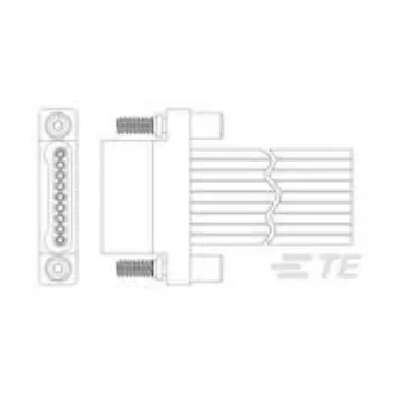 TE Connectivity, NANONICS Series D-sub Connector For Use With Wire And Cable - 1589827-9 product image