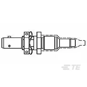 TE Connectivity DK-621 Series Plug Ethernet Connector Straight - 477472-000 product image